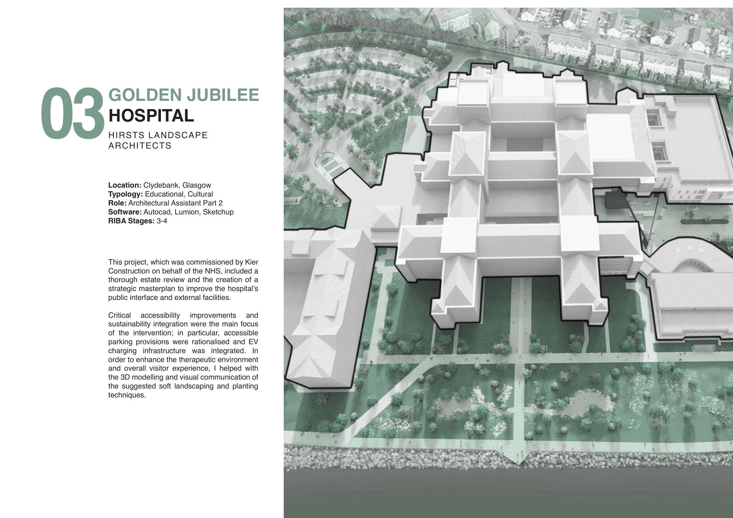 Golden Jubilee Hospital project overview